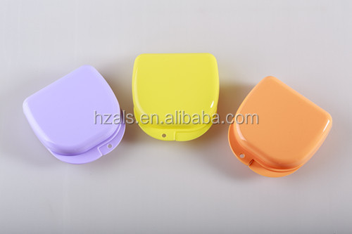 Organize and Protect Your Dentures with Our Plastic Dental Denture Box/orthodontic Teeth Retainer Case/box