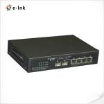 10/100/1000M Managed 2FX + 4TX Fiber Switch