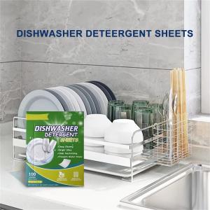 China Disposable Dish Washing Sheets Custom Eco Friendly Dishwasher Sheets wholesale