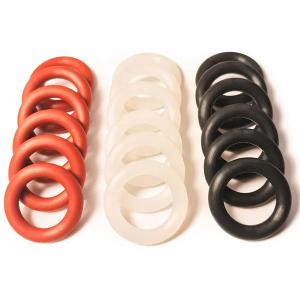 China Mechanical Rubber Seal Ring Chemical Resistance Coloured Rubber O Rings wholesale