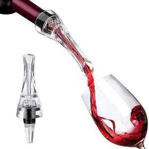 China Stainless Steel Wine Aerator Pourer Deluxe Decanter Spout For Robust Red And White Wine wholesale