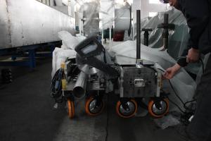 China Downspout Pipe Roll Rolling Machinery 110 Volt / 220 Volt wholesale