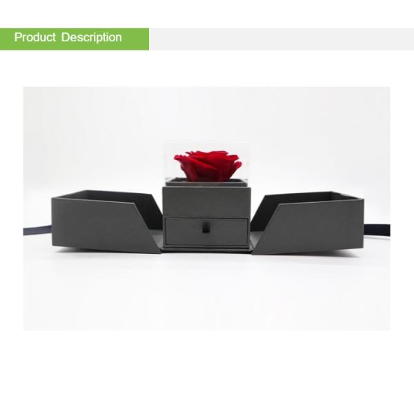 Durable Sturdy Preserved Rose Gift Box With Excellent Decorative Appearance