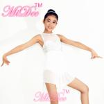 Lyrical Ballet Dance Costumes Teal Magenta Confetti Sequin Bodice Dress