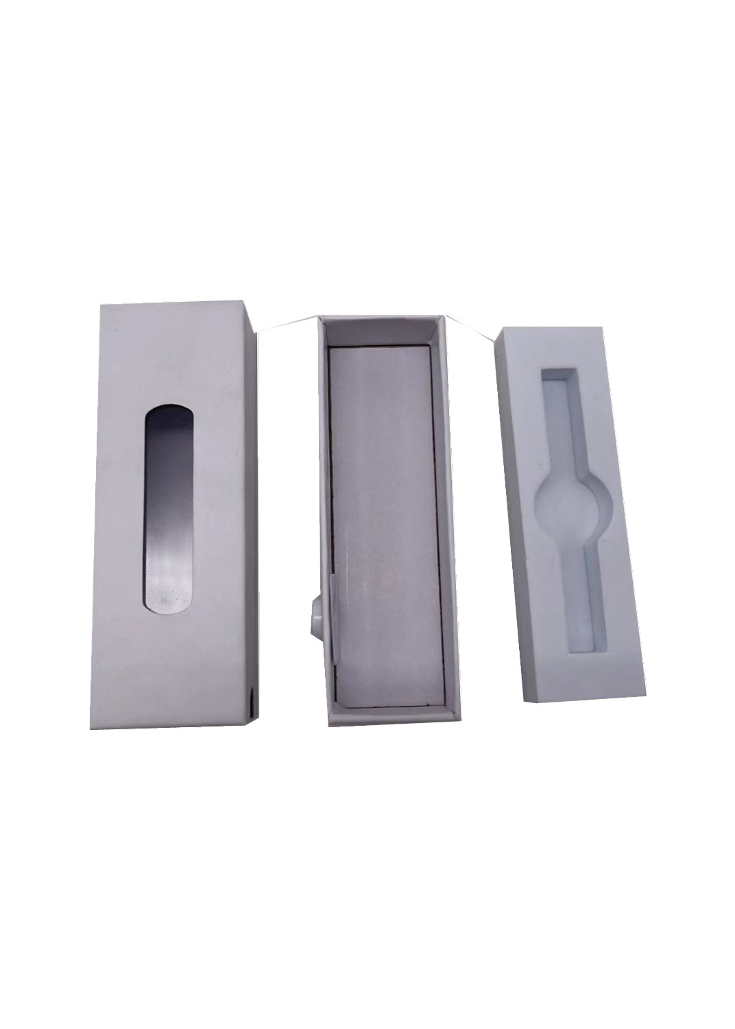 Hard Cardboard Child Lock Vape Packaging Box FSC Certified With PVC Window