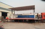 Aluminum Semi Trailer Truck For Outdoor Advertising Hydraulic Lifting Stage