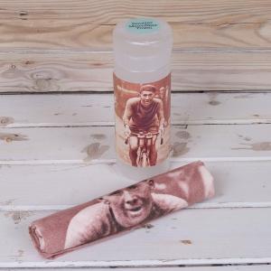 China Microfiber printed cleaning cloth with PP tube packing-Pet towel wholesale