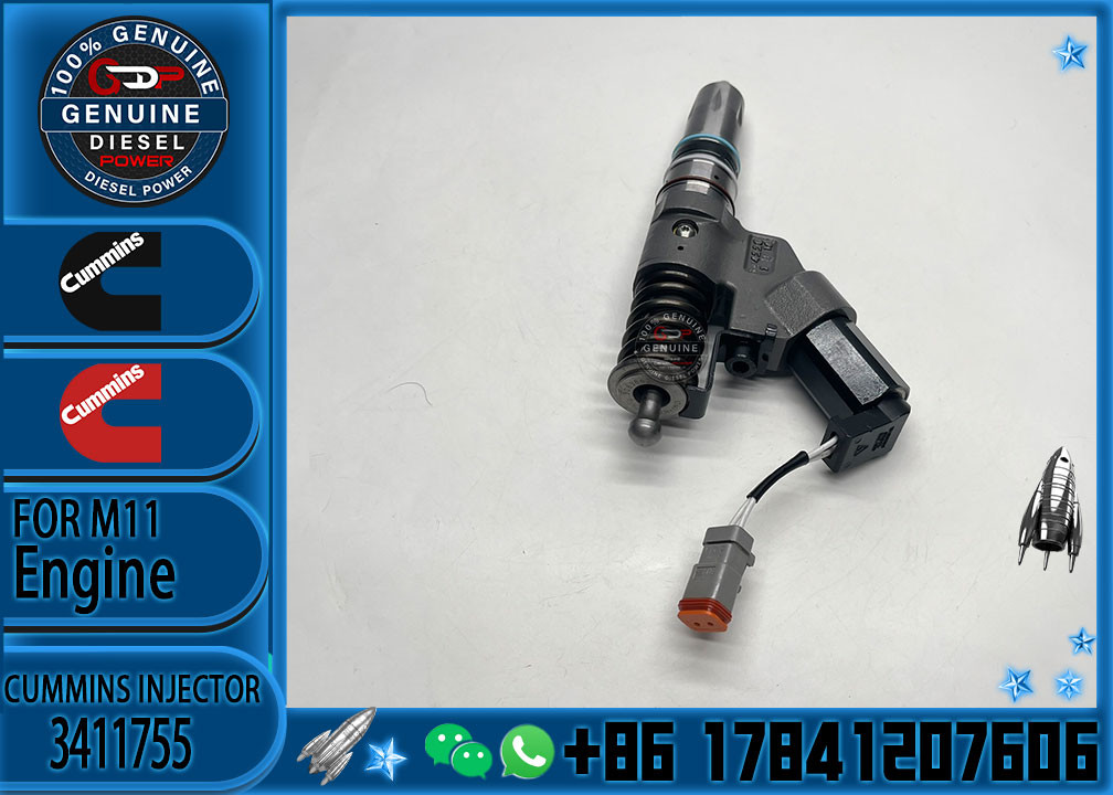 Construction Machinery PartsFuel Injector ForM11 Diesel3411754 4928171 3411755 3411753For CUMMINS Diesel Engine