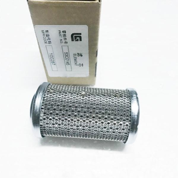 Original Excavator Spare Parts Hydraulic Return Pilot Filter Element 53C0145