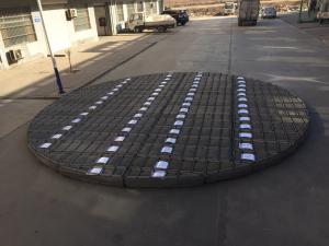 China SS321 Wire Mesh Pad Dia 8000mm wholesale