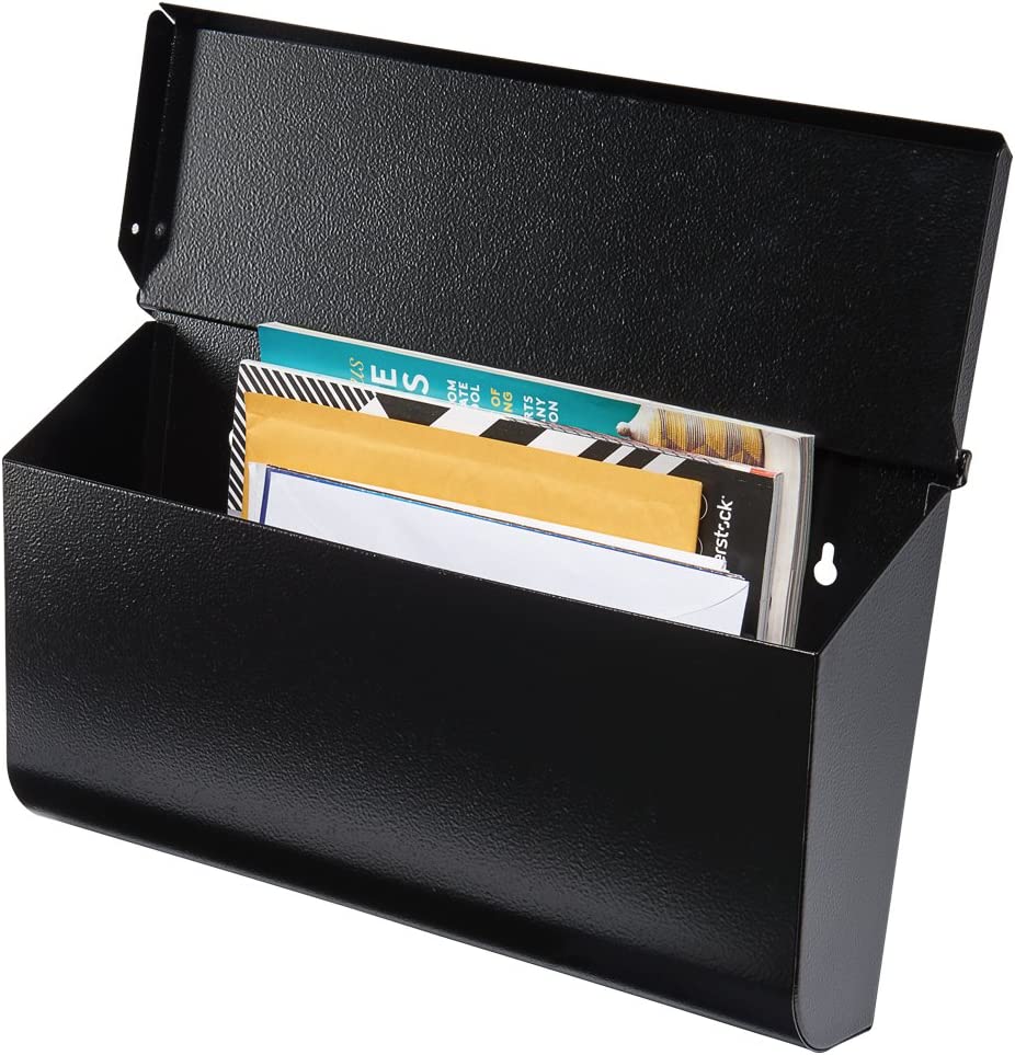 Custom Logo Printed Steel Mailbox with Extra Large Capacity and Wall Mount