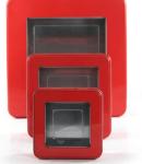 wholesale square holiday tins company