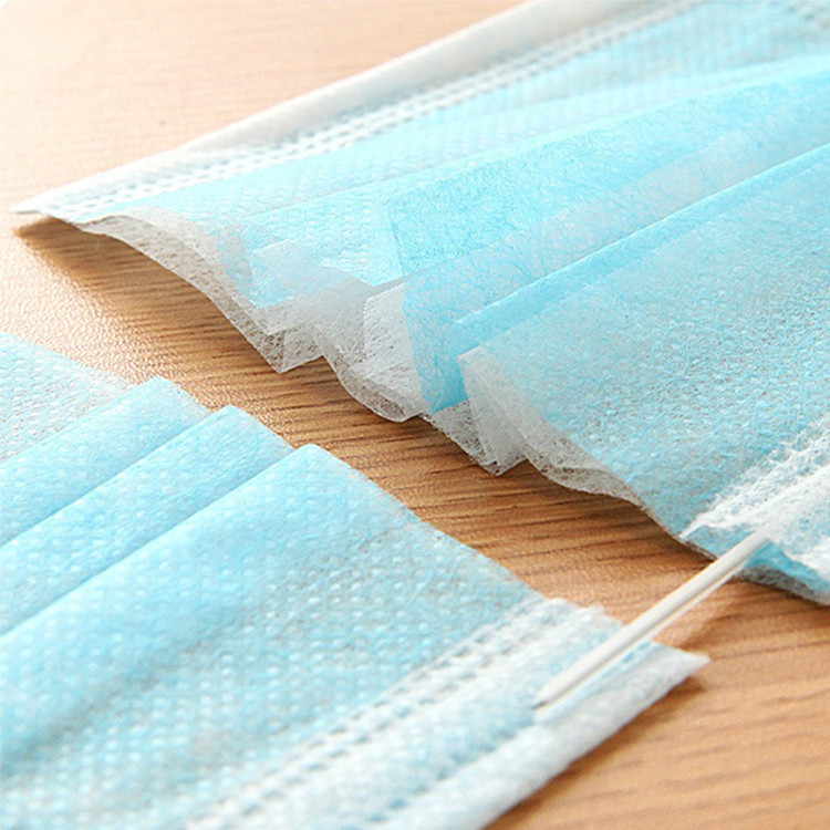 Water Resistant 3 Layers Disposable Face Mask With CE Certification