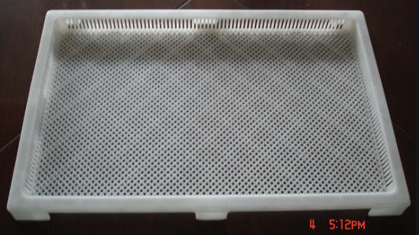 Rectangle Softgel Drying Tray Food Grade PP 760 X 490 X 55mm