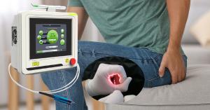 China ISO9001 Professional Laser Machine For Hemorrhoids 15J 9W wholesale