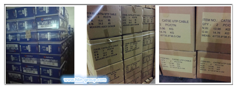 H-Lin Outdoor Cat5e STP/FTP 24AWG  network Cable lan cable Twisted Pair