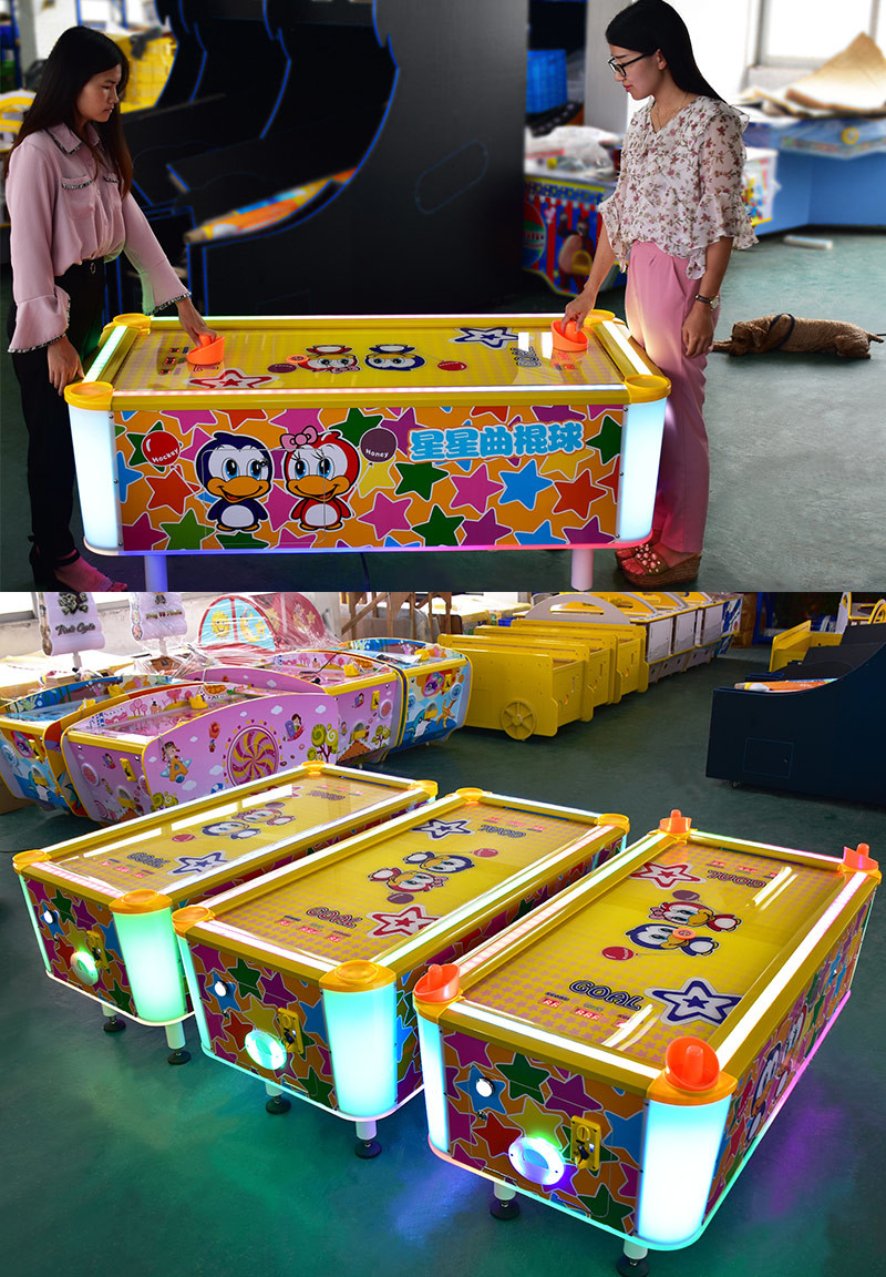 Star Arcade Hockey Machine Hockey Table With Electronic Scorer