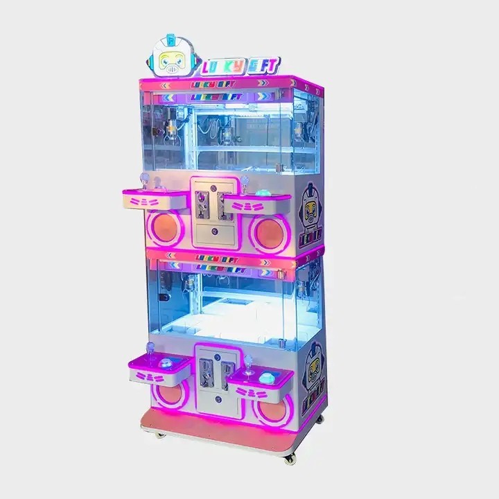Young Children 8 Years Old Super Mini Claw Machine with 80KG Capacity and Card Reader