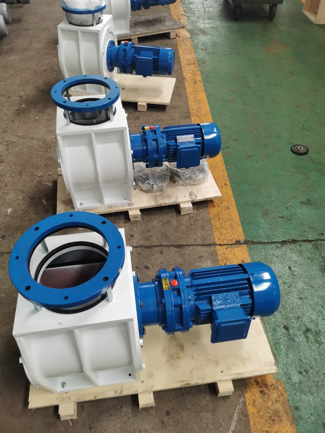 Drop Through Rotary Airlock Valve For Dust Collector