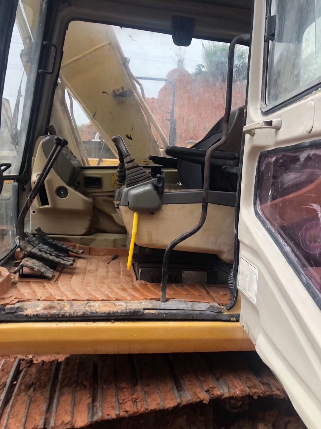 0.5m3 Bucket Capacity Used CAT Excavators 312B 80.3kw Power 2002 Year