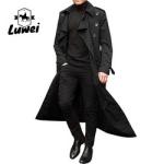 Fashion Chaquetas Windbreaker Erkek Ceket Mens Utility Trench Abrigo Largo