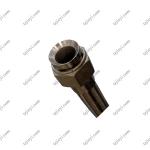 High temperature steam flexible metal braided hose with bell mouth internal
