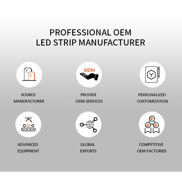 Top And Side Bend Flexible LED Neon Strip Lights 24V Silicone Flex LED Wall Washer IP65