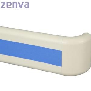 China Anti Collision Hospital Wall Bumper Rails Double Layer Structure wholesale