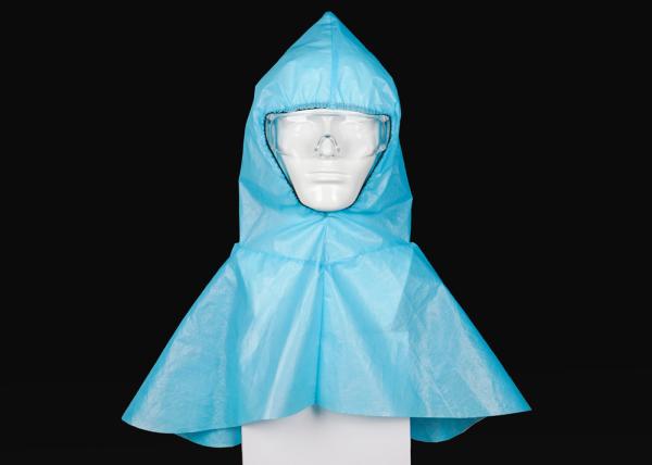 One Size Fits PE PP Non Woven Cap / Hospital Nurse Hood Hat Disposable Head