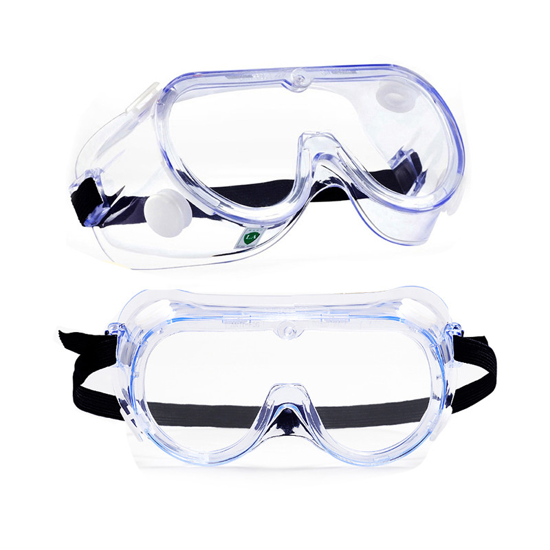 Protective Medical Disposable Products Anti Fog Safety Glasses Clear Color