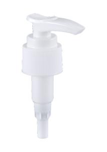 China PP Material Lotion Dispenser Pump Plastic Ribbed Smooth Aluminum 2.0CC wholesale