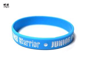 China Trendy Silicone Awareness Bracelets , Personalized Rubber Band Bracelets For Kids wholesale