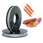 Supermarket U Shaped Aluminum Sausage Clips Tighteners Machine Food Packing