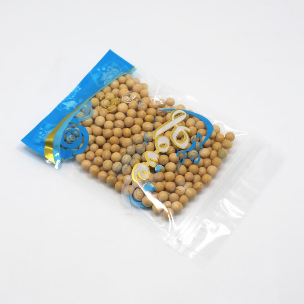 Heat Sealing Plastic Flat Bags Clear Customized Thickness For Food Packing