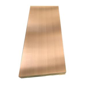 China Custom Copper Brass Sheet Plate Mill Polished 5mm Thick 2500mm wholesale