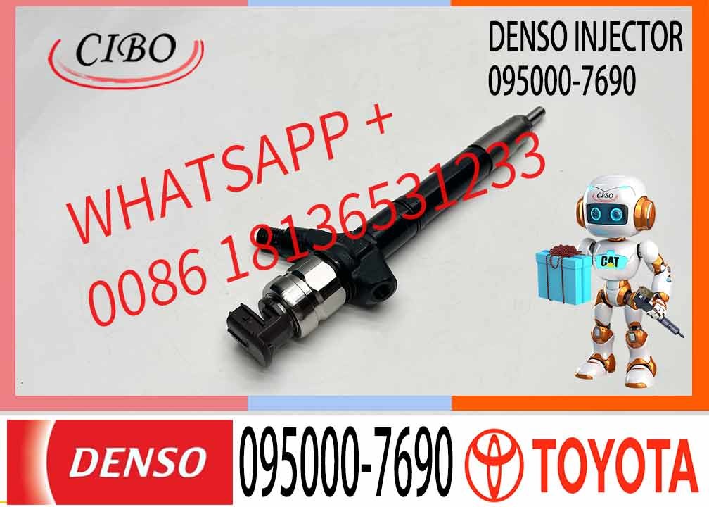 Fuel Injector 095000 7690 For Toyota 23670-09280 23670-0R180 23670-09270