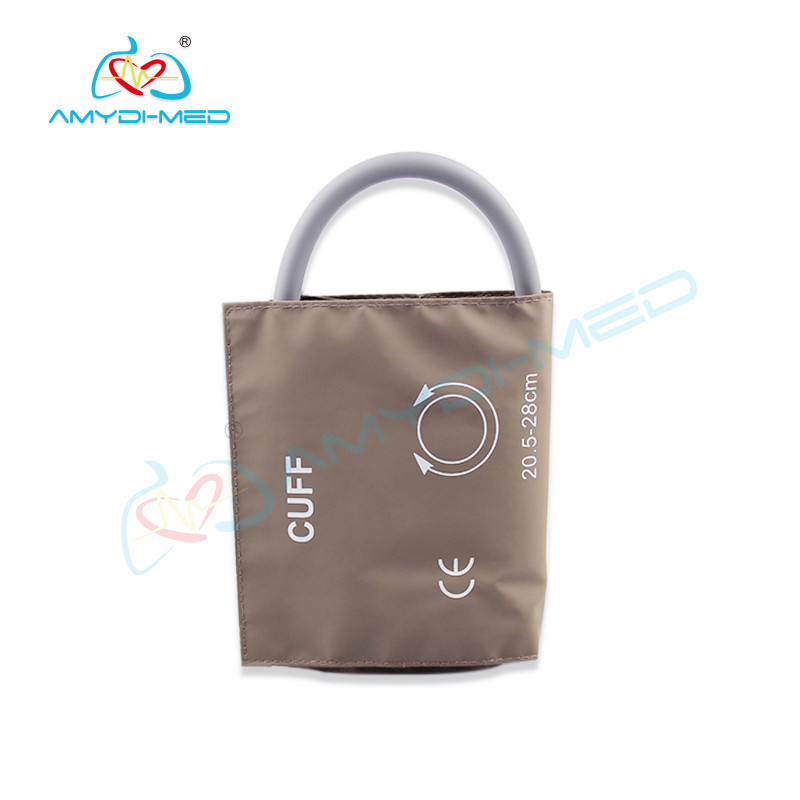 20.5- 28cm Reusable NIBP Cuff PU Jacket Material Medical Monitoring Device