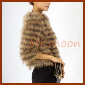 China Racoon fur coat 237# wholesale