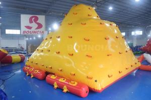 China Water Park Floating Water Iceberg For Climbing And Sliding wholesale