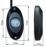 Single Pod RGB 6500K Underglow Rock Lights For Boat Car