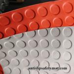 3MM Coin Rubber Floor Mat Waterproof Anti Slip Black Rubber Flooring Sheet