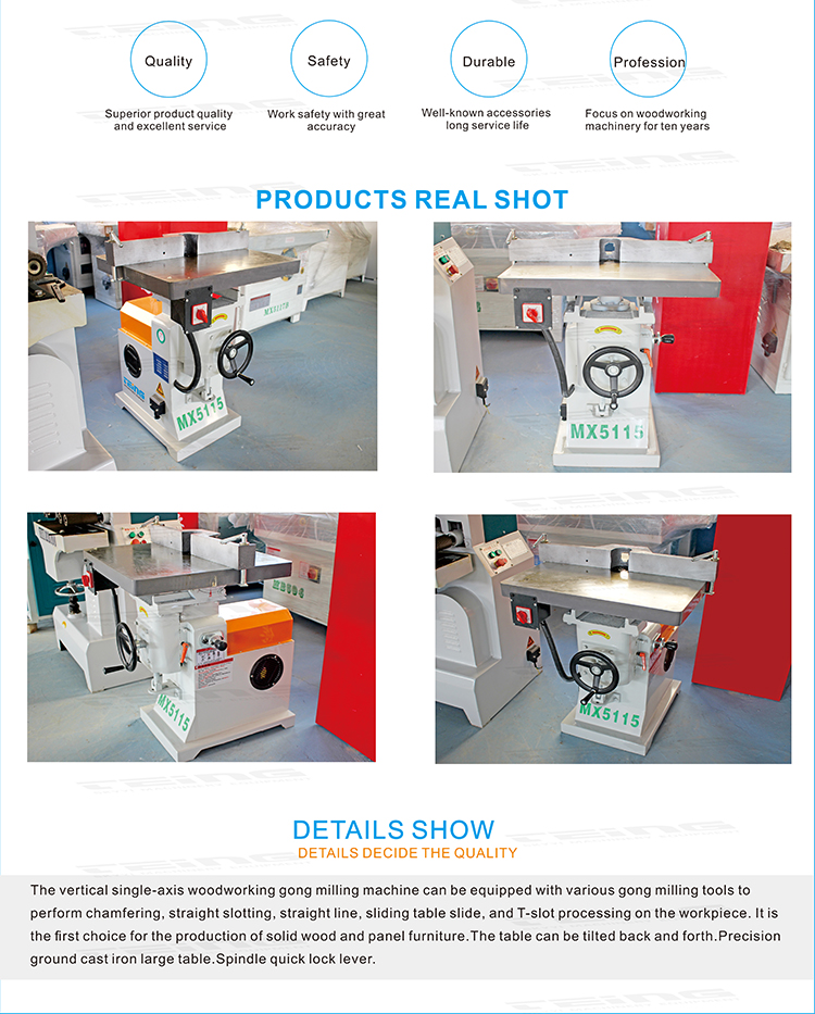 MX5115 Woodworking Router Machine and Vertical Single-Axis Router Table Engraver Table