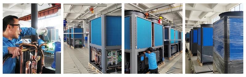 Commercial-Grade 19KW to 200KW Air Source Heat Pumps Advanced Technology Ensuring Reliable Hot Water Supply