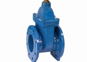 China Epdm Seat Pn16 Flange End Gate Valve Ductile Iron Industrial Control Valves wholesale
