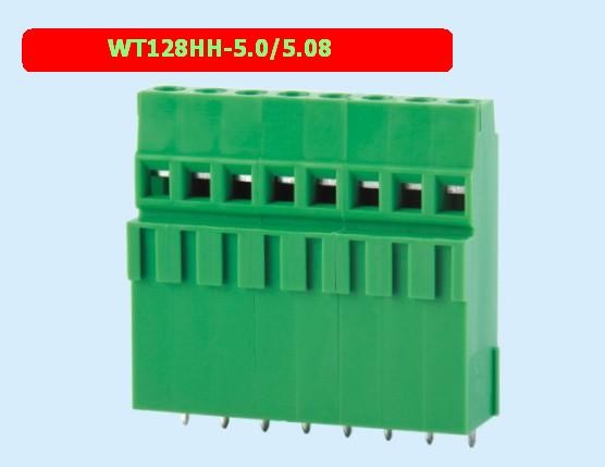 WT128HH-5.0 / 5.08 Mm PCB Terminal Block Industrial Electrical Terminal Block