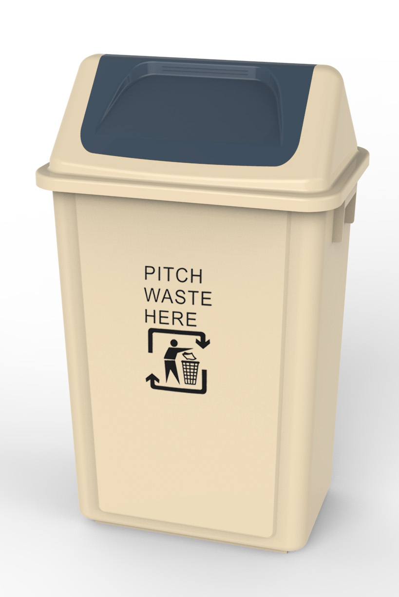 hospital medical waste bin with foot pedal yellow bins