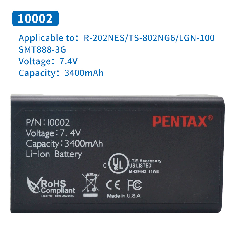PENTAX TS-802N/R202N/R422N Total Station BL-200/BP02C Battery BT81 Charger FDJ6