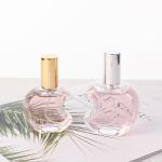 Matte Screw Mouth Pink Apple Shaped Perfume Bottle 30ml 50m