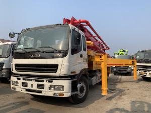 China Germany PM Heavy Duty 140m3/H 38m Boom Concrete Truck wholesale