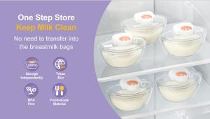 China Wearable Handsfree Electric Breast Pump , Breast Milk Pump Customized Logo 1000mah wholesale